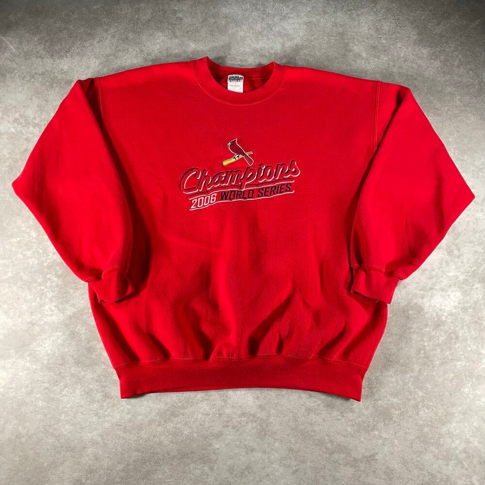 VTG 2006 St. Louis Cardinals World Series Champs Sweatshirt